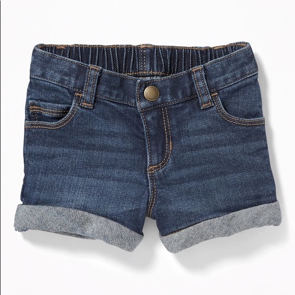 old navy girls denim shorts